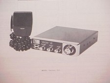 1977 VECTOR CB RADIO SERVICE SHOP MANUAL MODEL VECTOR VII
