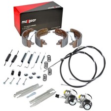 MAXGEAR Bremsbacken + Seilzug Rep-Satz für SEAT MII SKODA CITIGO VW LOAD UP