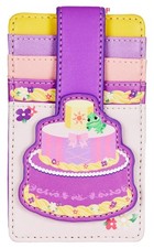 Vestido Loungefly Disney Enredado Rapunzel Pascal Paske Primavera Floral Tarjetero