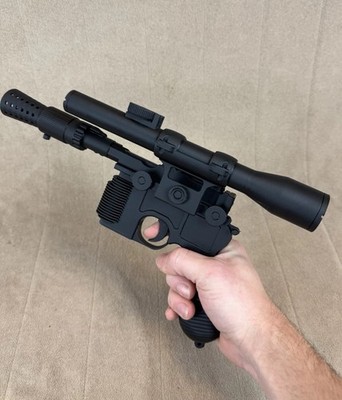 Han Solo DL44 Blaster inspiriert von Star Wars | 3D Druck Cosplay Fan Prop