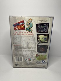 Earthworm Jim 2 (Sega Saturn gamesoft, 1996) CIB W/Reg Card ~Clean Disc👀 Rare🔥