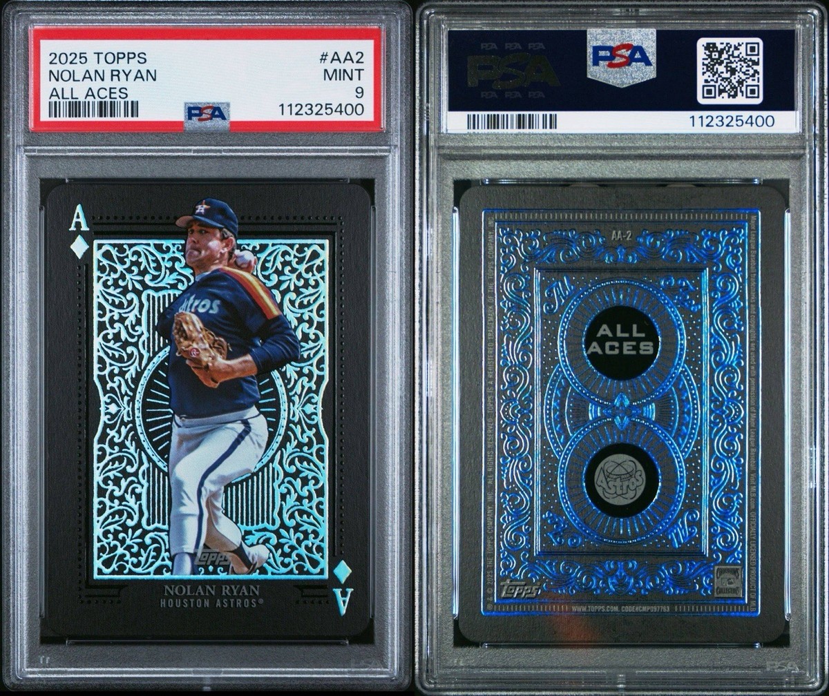 メジャーリーグカード ノーランライア 2025 Topps Series 1 - All Aces Nolan Ryan #AA-2 for sale
