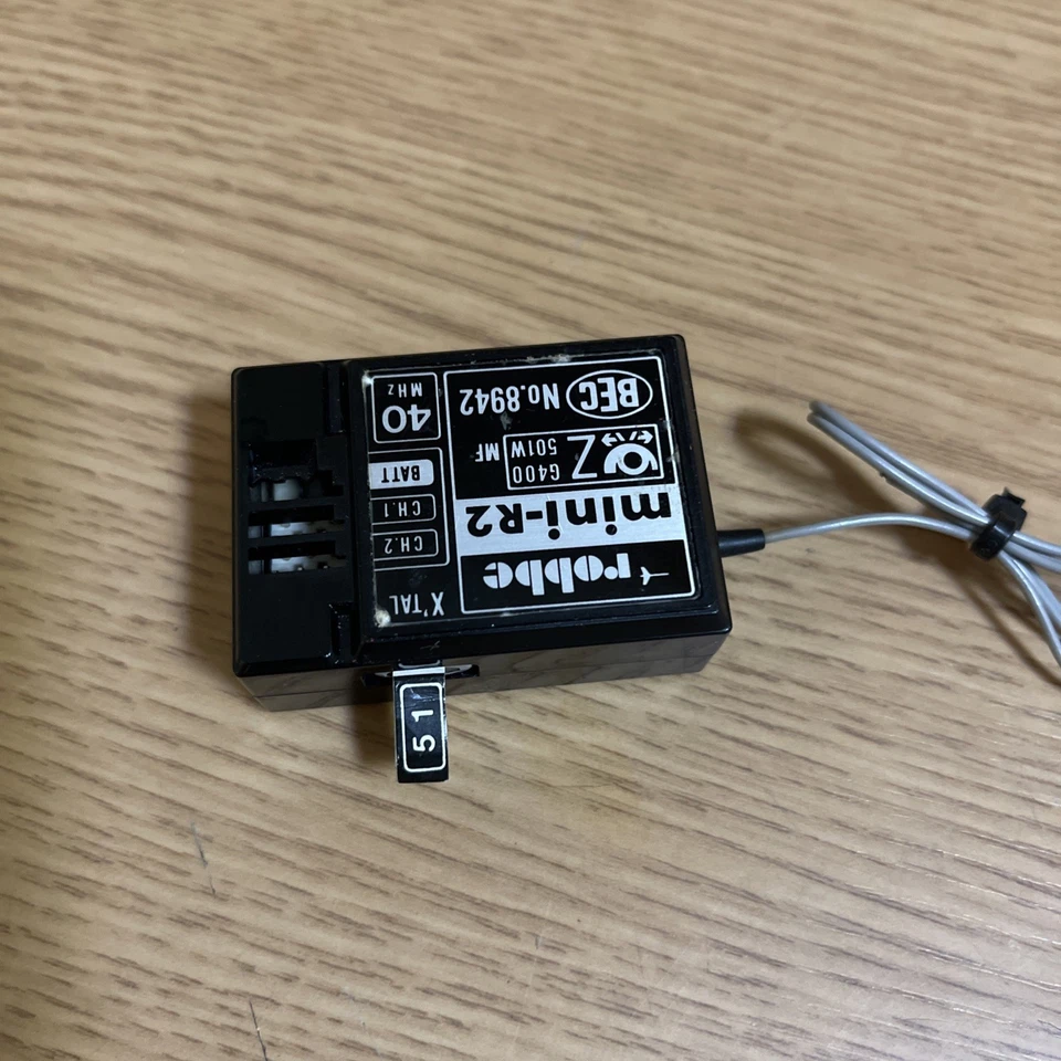 Robbe mini-R2 Empfänger, 40 MHz, funktionstüchtig  - Bild 3 von 4