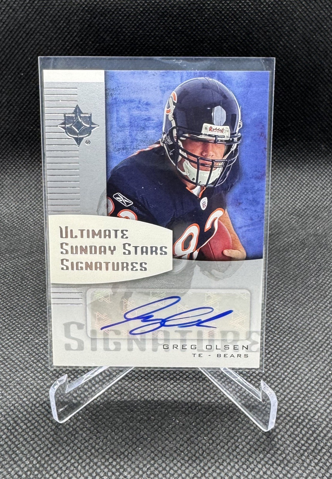 Greg Olsen Ultimate Collection Ultimate Sunday Stars Signatures #SSGO Base