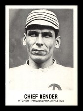 1981 Renata Galasso #142 Chief Bender A's NEAR MINT *z3