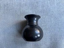 Prinknash Abbey pottery small vase gunmetal glaze