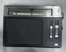 SONY Model ICF-S5W FM/AM 2Band Solid State Radio WORKING