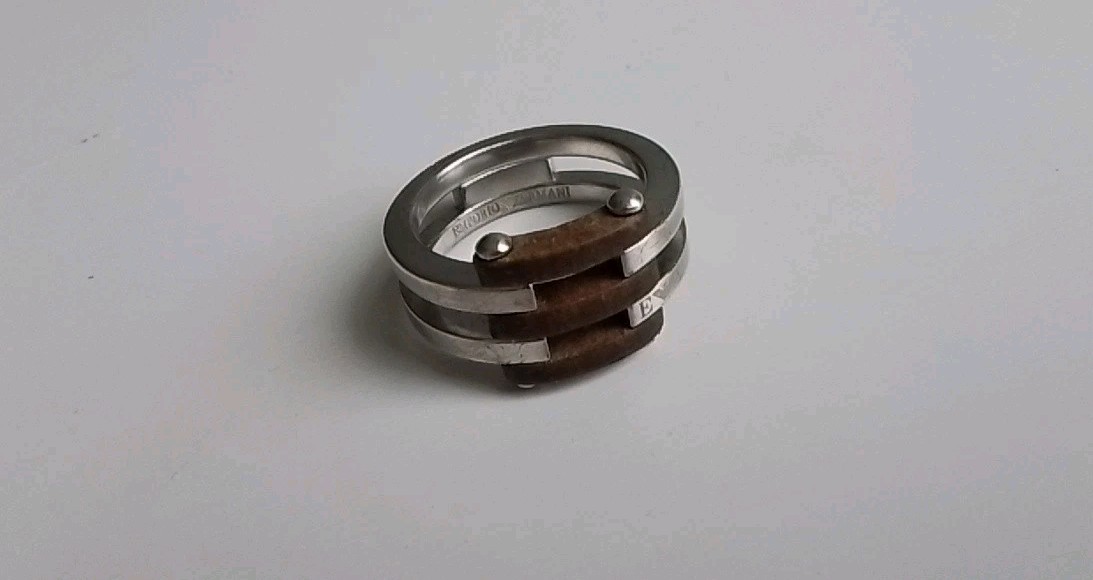Anillo de plata. Talla 20 Emporio Armani Original N B-792
