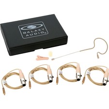 Galaxy Audio Esm4 Single Ear Headset Mic With 4 Galaxy Audio/akg Connector Ln