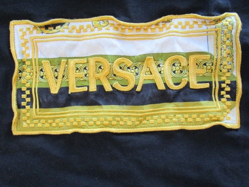 Gianni Versace Black Short Sleeve Baby Toddler T-Shirt Shoulder Snaps 18/24 - Afbeelding 2 van 8