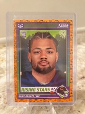 2024 Panini Score-A-Treat Rising Stars Orange ROME ODUNZE ROOKIE RC #44