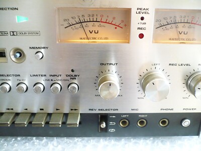 TOP VINTAGE AKAI GXC-730D STEREO CASSETTE DECK - INCREDIBLE