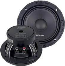 Orion XTX654DC High Efficiency 6.5" 1400W MAX Mid-Range Dust Cap Loud speakers