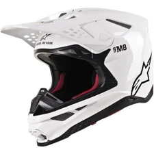 Alpinestars Supertech M8 Helmet | White | Sz 2XL | DOT ; ECE