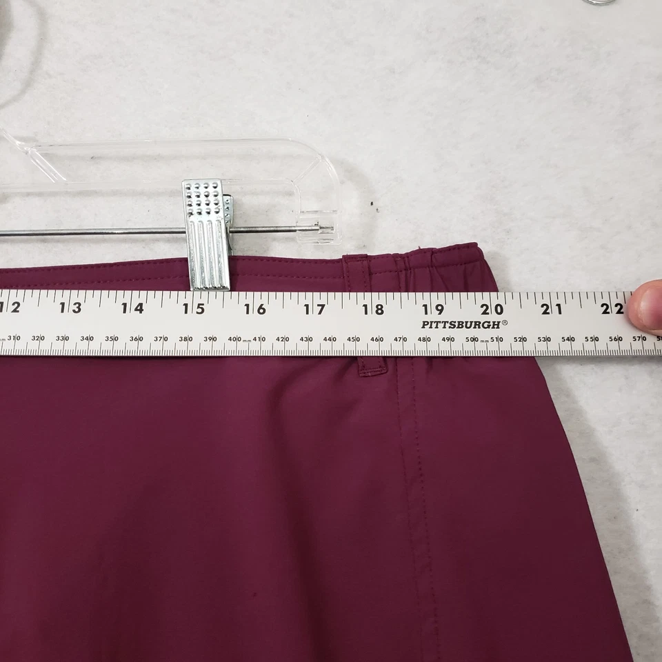 Falda corta TravelSmith Activewear elástica rendimiento para mujer XL forrada magenta Foto 4 de 4