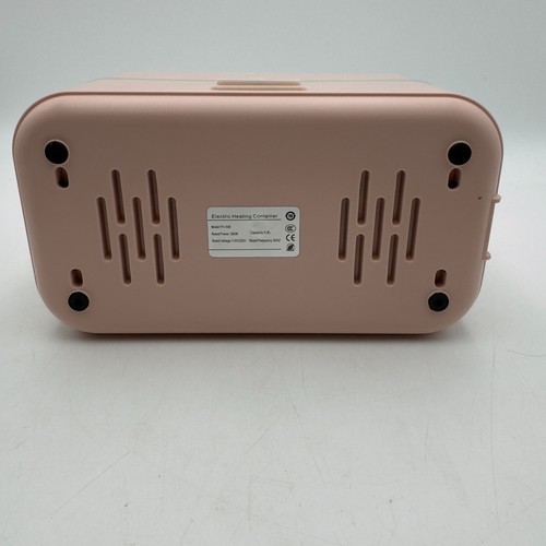 Electric Lunch Box 2 Layers Portable Heating Bento Pink Food Removable Container - Picture 11 of 12
