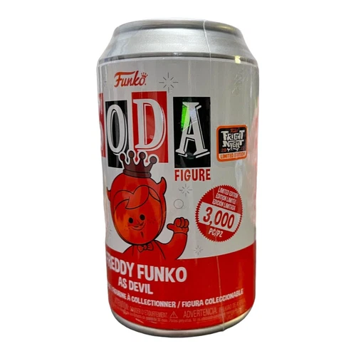 Funko Freddy Funko as Devil Red Figure Soda