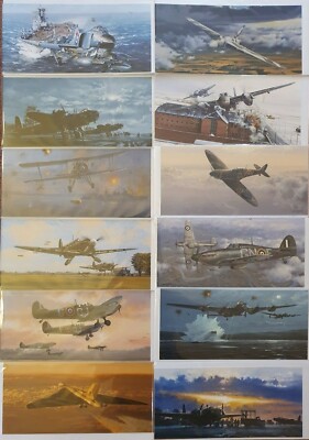 Luftfahrt Geburtstag Vatertag Karten Flugzeug Karten Spitfire/Lancaster/Vulkan 