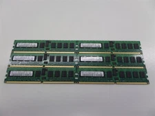 Lot of 6 - Samsung M393T5663QZA-CE6 2GB PC2-5300 DDR2-667 Server Memory Module
