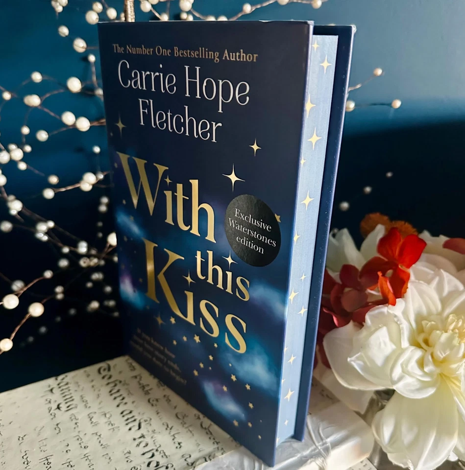 Exclusive With This Kiss Carrie Hope Fletcher 2022 UK Waterstones Sprayed Edges - Image 2 of 3