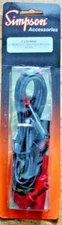 Simpson Meter Test Leads (#00043) (NEW SEALED (OEM SET) for the 260 series