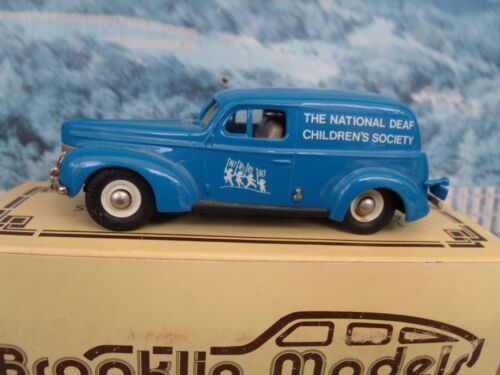 1/43 Brooklin models  ( England) FORD sedan delivery 1940 white metal - Picture 1 of 3