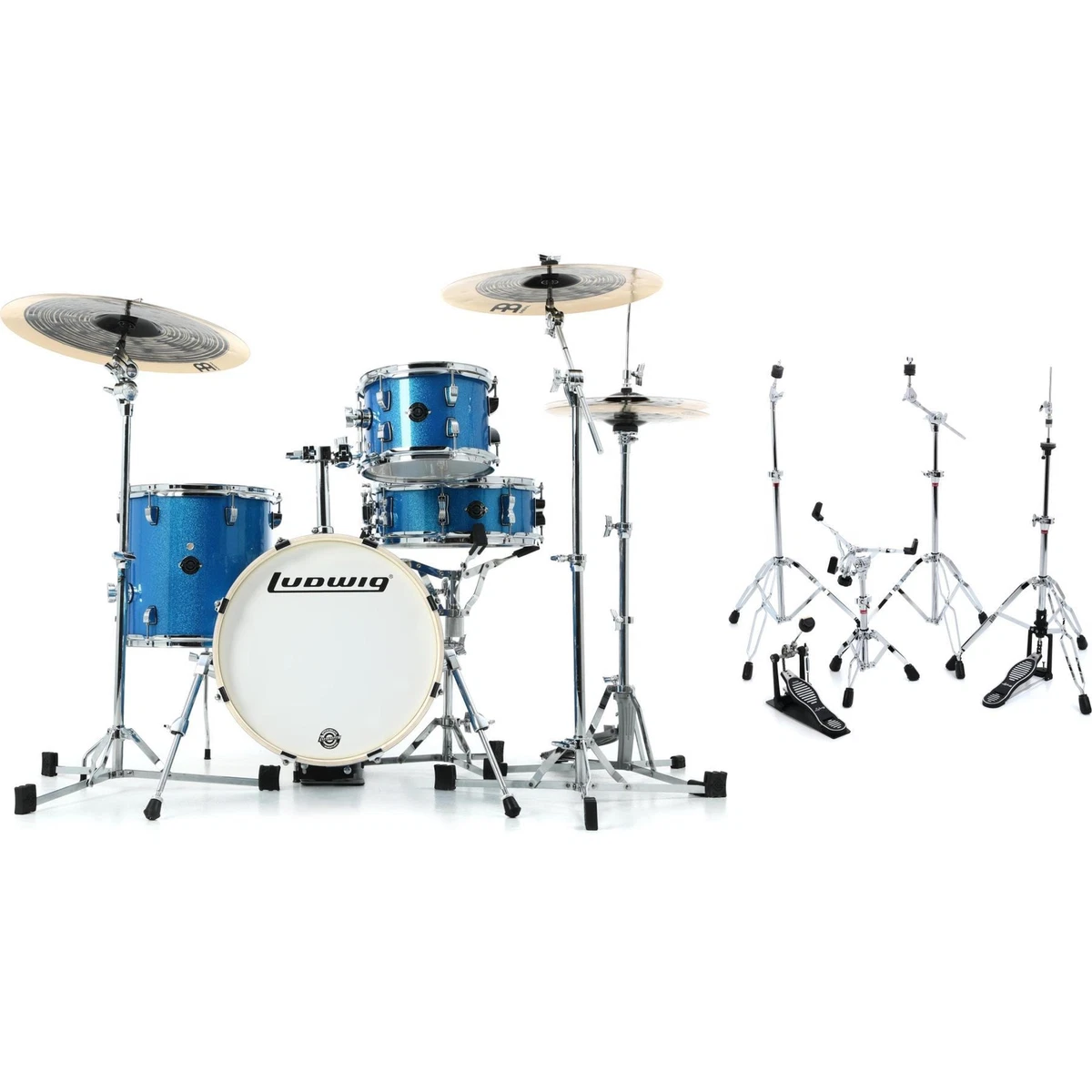 Ludwig Breakbeats 2022 By Questlove 4-piece Shell Pack with Snare