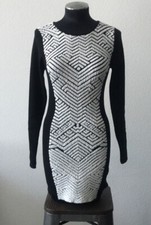 Urban Outfitters Glamorous Ribbed Knit Sweater Dress Sz S Small Bodycon Textured