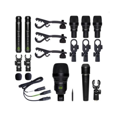 LEWITT BEATKIT PRO Premium 7-Piece Drum Mics in Transport Case