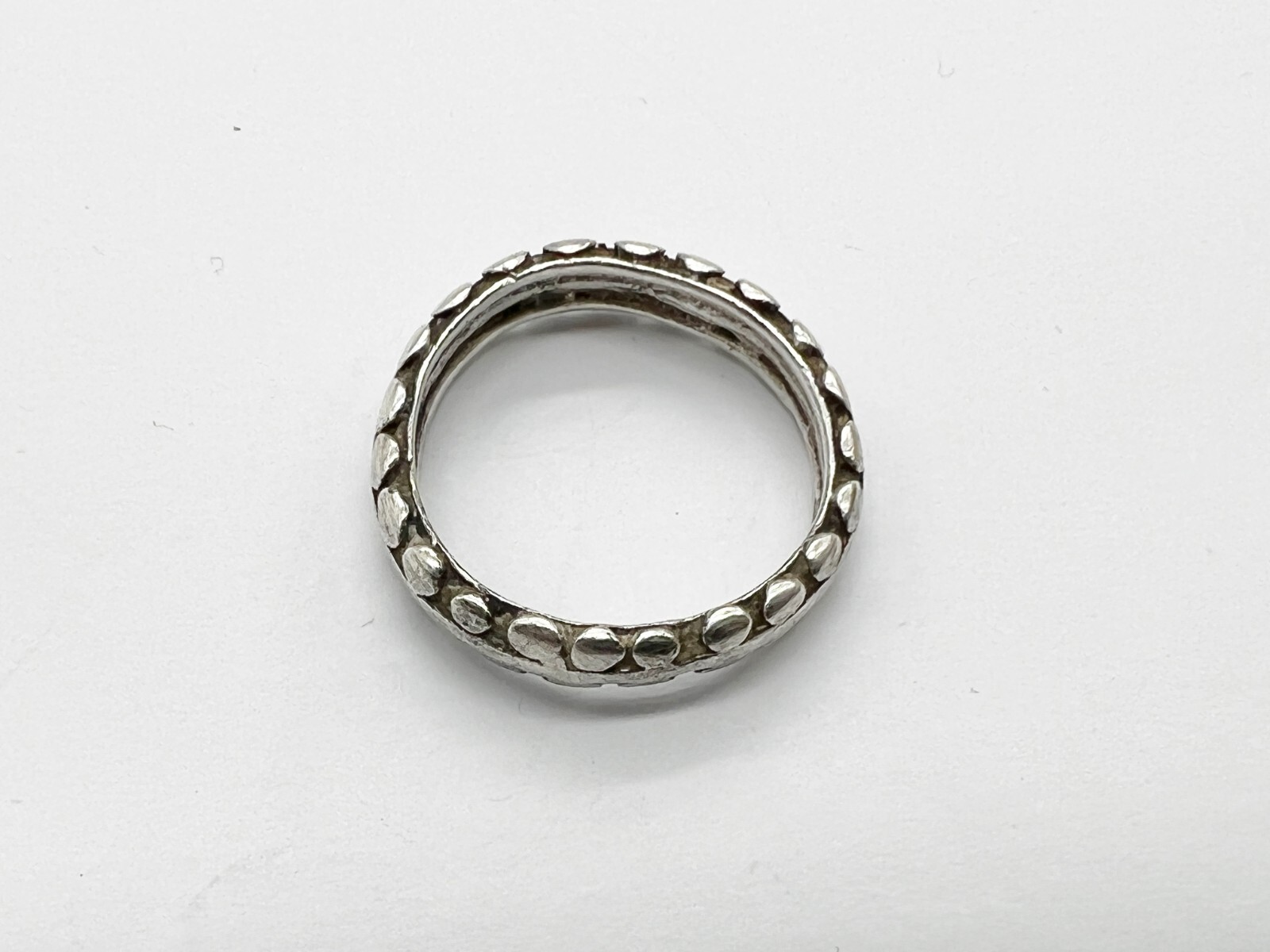 VINTAGE SOLID STERLING SILVER BASHED MOTORBIKE TY… - image 4