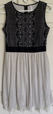 Xhilaration Dress Y2K Date Night Party Lace Shimmer Black Target Sz Small S NWT