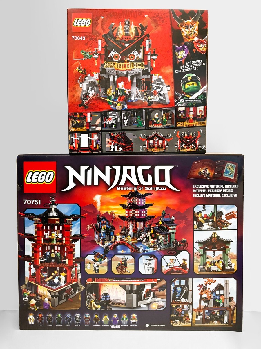 LEGO NINJAGO: Temple of Airjitzu (70751) & Temple of Resurrection