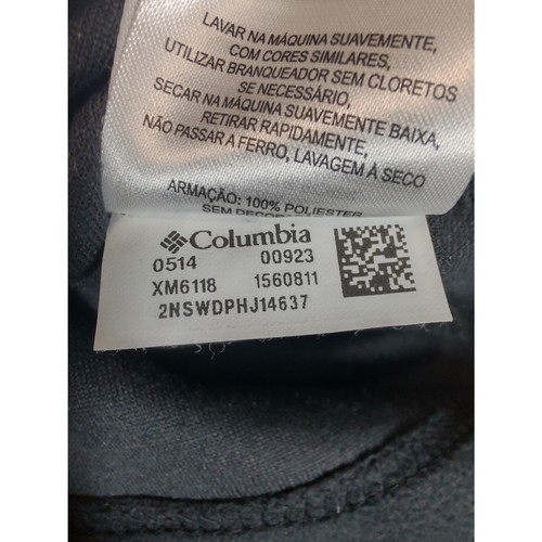 Pullover da uomo in pile Columbia 1/4 cerniera taglia media - Foto 5 di 9