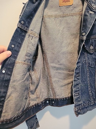 Chaqueta Jean Camioneros Vintage Levi’s 80’s 70506-0216 Hecha en EE. UU. Talla 42 - Imagen 2 de 7