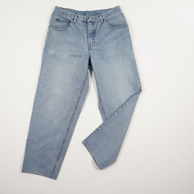 JEANAGERS Herren Jeans Hose Gr. W34 / L32 blau weites Bein five Pocket Baumwolle
