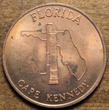 1845 Tallahassee, Florida FL 27th State Sunshine State Shell Gas Token