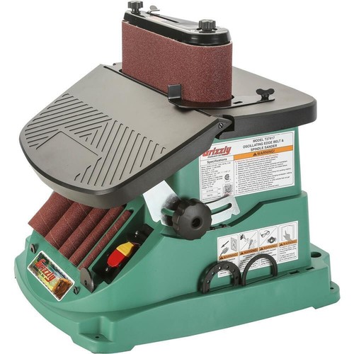 Grizzly T27417 Oscillating Edge Belt and Spindle Sander eBay