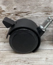 SET of 2 Alumni Office Chair 2in Twin Wheel Locking Caster