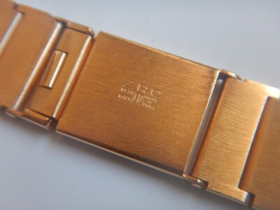 Bracelet De Montre Vintage ZRC Plaque Or 20mm - Ancien Stock En Très Bon état