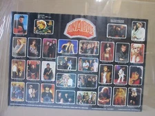 Anabas 1981 rock bands artist vintage poster promo 20699