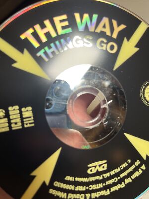 The Way Things Go DVD ピーター・フィッシュリ The Way Things Go DVD documentary, Peter Fischli, David Weiss