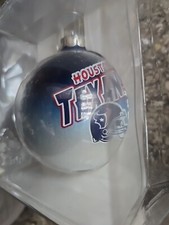 Houston Texans Glass Ornament Collector Series