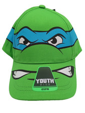NWT Kids Teenage Mutant Ninja Turtles Blue "Leonardo" Baseball Hat OSFM