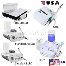 LED Dental Ultrasonic Scaler w/ Detachable Handpiece Tips For Woodpecker EMS