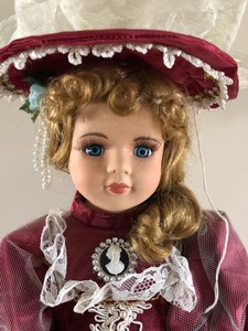 crown porcelain dolls