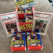 Hot! 1989-90 Fleer Basketball Sealed Unopened Wax Pack Possible Michael Jordan!