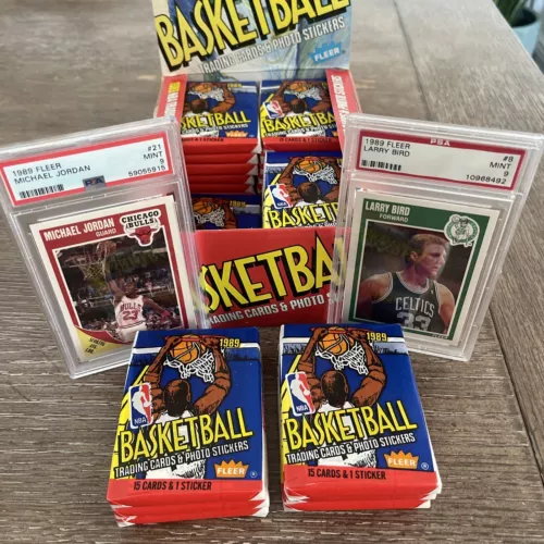 Hot! 1989-90 Fleer Basketball Sealed Unopened Wax Pack Possible Michael Jordan!