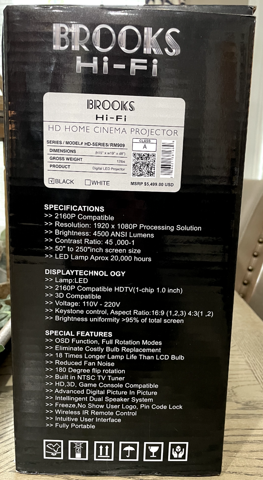 best 4k projector for home cinema