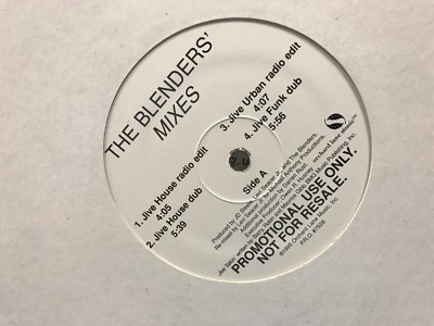THE BLENDERS' MIXES JIVE HOUSE 1995 ORCHARD LANE PRO 7528 DJ PROMO