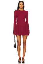 Free People Emmy Mini Dress in Aged Red Size Medium NWOT